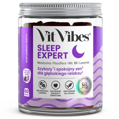 Vit Vibes Sleep Expert, 60 żelek