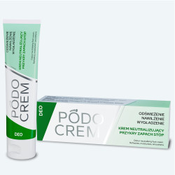 Podocrem Deo, krem neutralizujący przykry zapachu stóp, 30 g