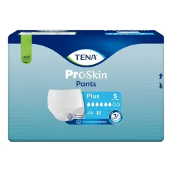 Tena Pants ProSkin Plus, majtki chłonne, rozmiar S, 15 sztuk