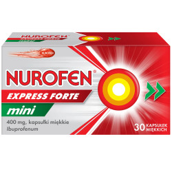 Nurofen Express Forte Mini 400 mg, 30 kapsułek miękkich