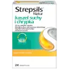 Strepsils Natur kaszel suchy i chrypka 10 mg, 24 pastylki