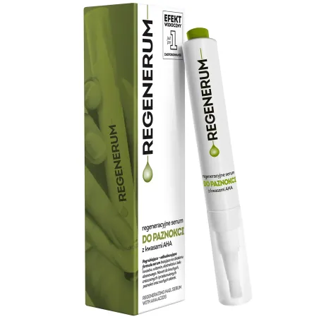 Regenerum Regeneracyjne serum do paznokci z kwasami AHA, 4 ml