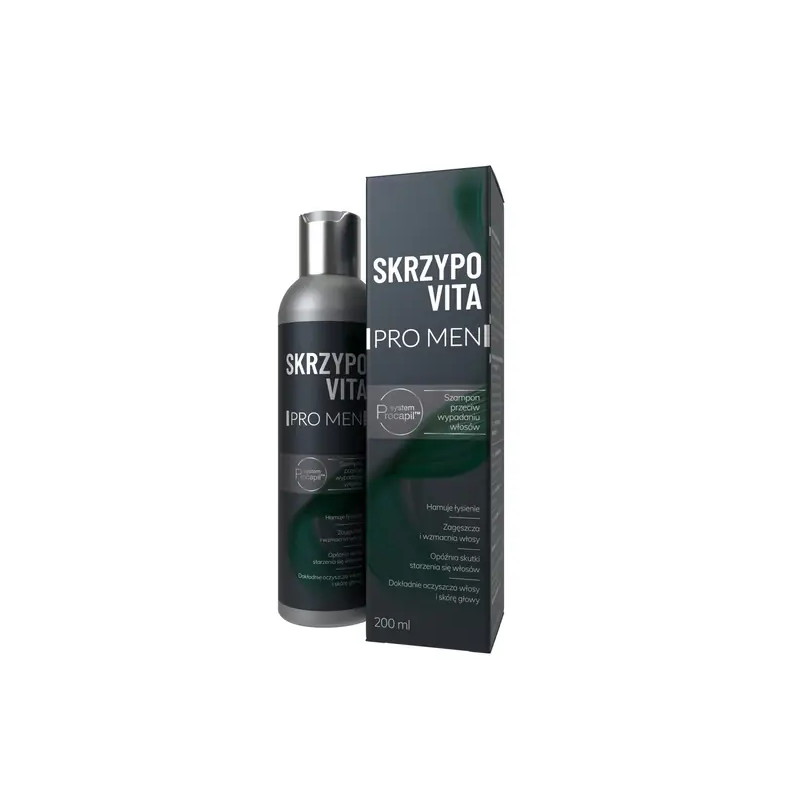 Skrzypovita Pro Men, szampon przeciwko wypadaniu włosów, 200 ml