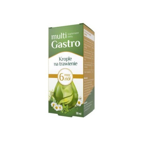 MULTIGASTRO krople na trawienie, 30 ml