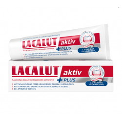 Lacalut Aktiv Plus, pasta do zębów, 75 ml