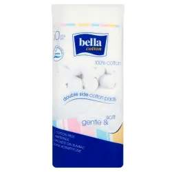 Bella Cotton Płatki kosmetyczne kwadratowe, 50 sztuk