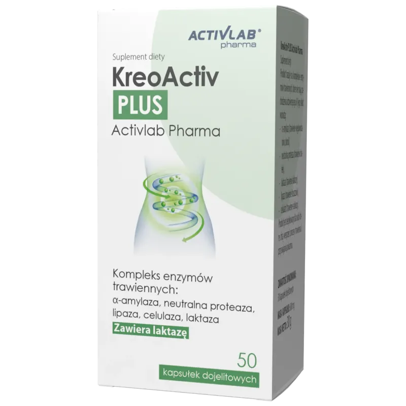 Activlab Pharma KreoActiv Plus, 50 kapsułek dojelitowych