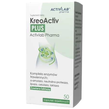 Activlab Pharma KreoActiv Plus, 50 kapsułek dojelitowych