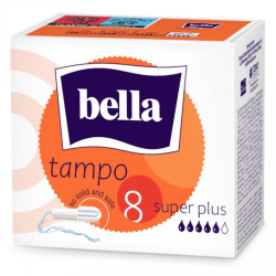 Bella Tampo Super Plus, to ampony higieniczne, 8 sztuk