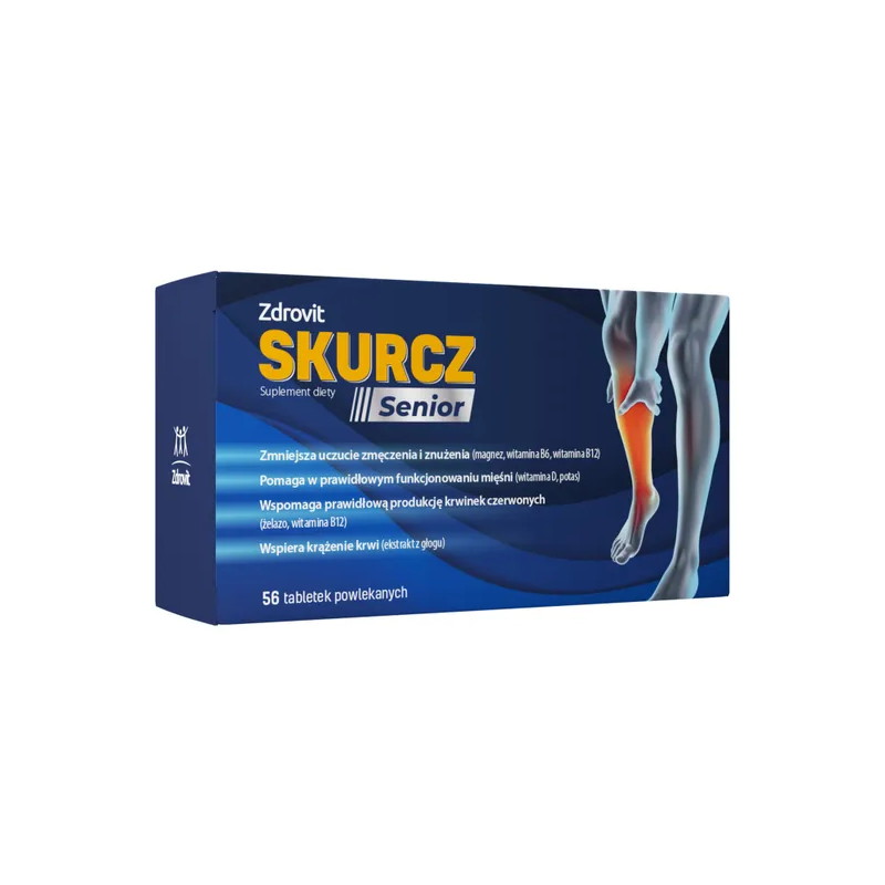 Zdrovit Skurcz Senior, 56 tabletek