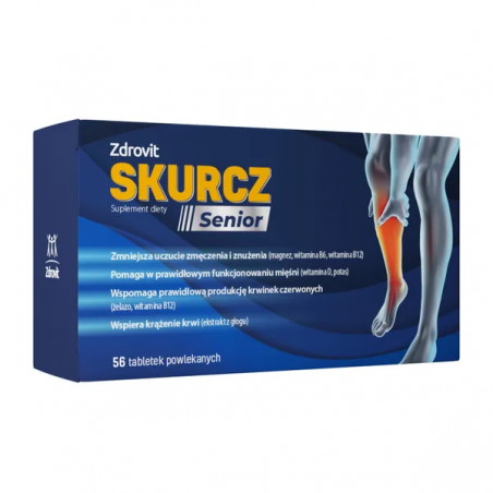 Zdrovit Skurcz Senior, 56 tabletek