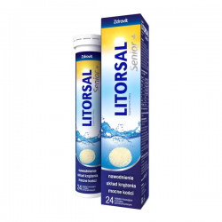 Zdrovit Litorsal Senior +, tabletki musujące, 24 sztuki