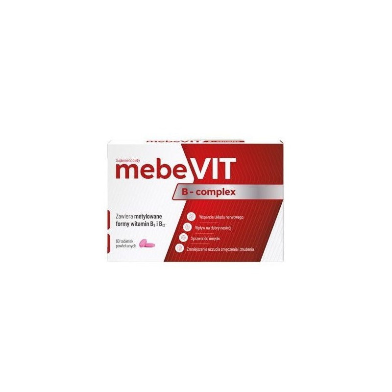 MebeVIT B-complex, 60 tabletek