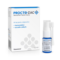 Procto-Zac Memethol Barrier Spray, 10 ml