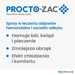 Procto-Zac Memethol Barrier Spray, 10 ml