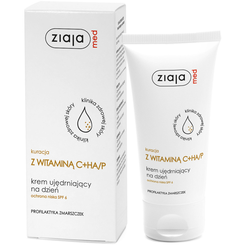 Ziaja Med Kuracja z witaminą C Krem ujędrniający na dzień, 50 ml