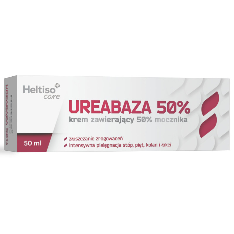 Heltiso Care Ureabaza krem 50% mocznika, 50 ml