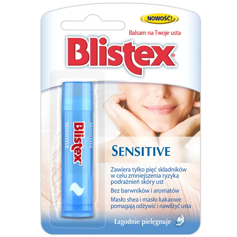 Blistex Sensitive Balsam do ust w sztyfcie, 4,2 g