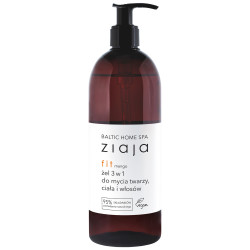 Ziaja Baltic Home Spa Fit Żel 3w1 do mycia twarzy, ciała i włosów, 500 ml