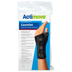 Actimove Orteza stabilizująca nadgarstek i kciuk, czarna, rozmiar XL, 1 sztuka