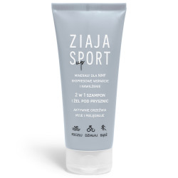 Ziaja Sport 2w1 szampon i żel pod prysznic, 200 ml