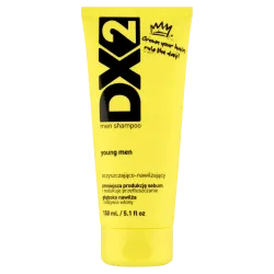 DX2 Young Men Szampon oczyszczająco-nawilżający dla mężczyzn, 150 ml