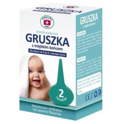 Apteczka ABC Gruszka z miękkim końcem rozmiar 2, 1 sztuka