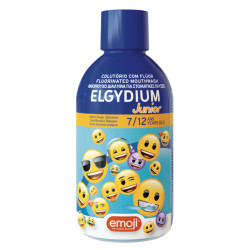 Elgydium Emoji Junior, płyn do płukania jamy ustnej, 500 ml