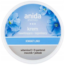 Anida Krem nawilżająco-łagodzący kwiat lnu, 125 ml