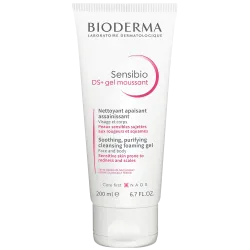 Bioderma Sensibio DS+ Gel, delikatny żel oczyszczający, 200 ml