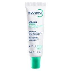 Bioderma Sebium Kerato+, żel-krem przeciwtrądzikowy, 30 ml