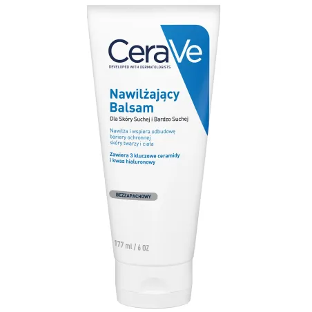 Cerave Nawilżający Balsam Dla Skóry Bardzo Suchej, 177 ml