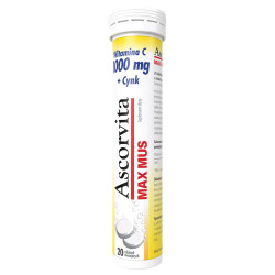 Ascorvita Max, 20 tabletek musujących