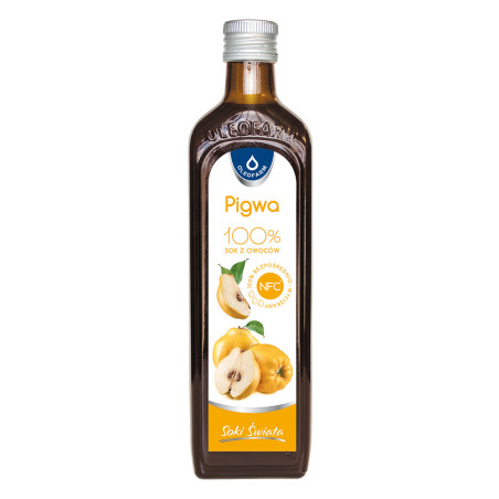 Oleofarm Soki Świata Pigwa 100% sok z owoców, 490 ml