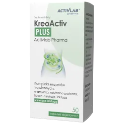 Activlab Pharma KreoActiv Plus, 50 kapsułek dojelitowych