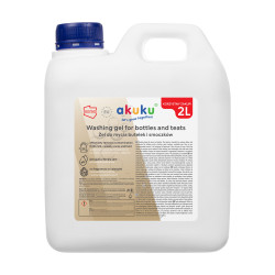 Akuku Żel do mycia butelek i smoczków, 2000 ml