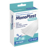 MonoPlast Delikatny plaster włókninowy z opatrunkiem, 1 m x 8 cm, 1 sztuka