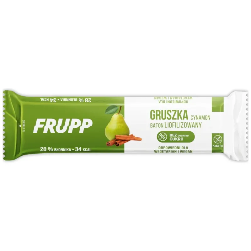Frupp Baton gruszka-cynamon, 10 g