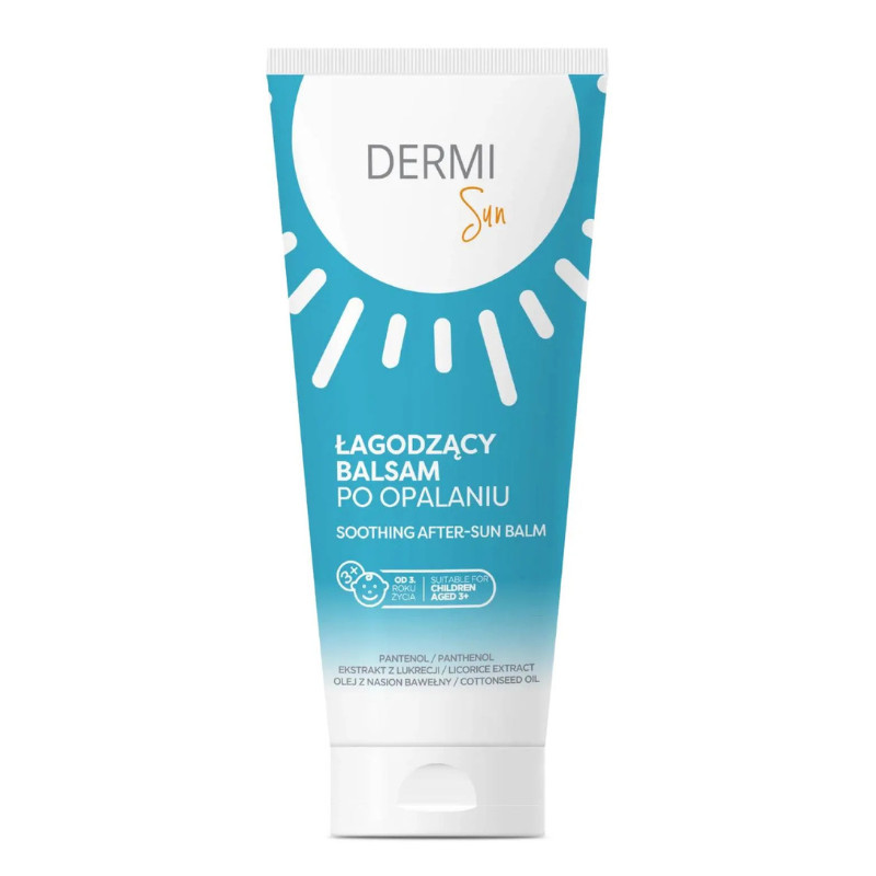 Dermi Sun Łagodzący balsam po opalaniu, 200 ml