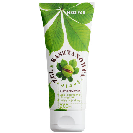 Żel z kasztanowca forte z hesperydyną, 200 ml