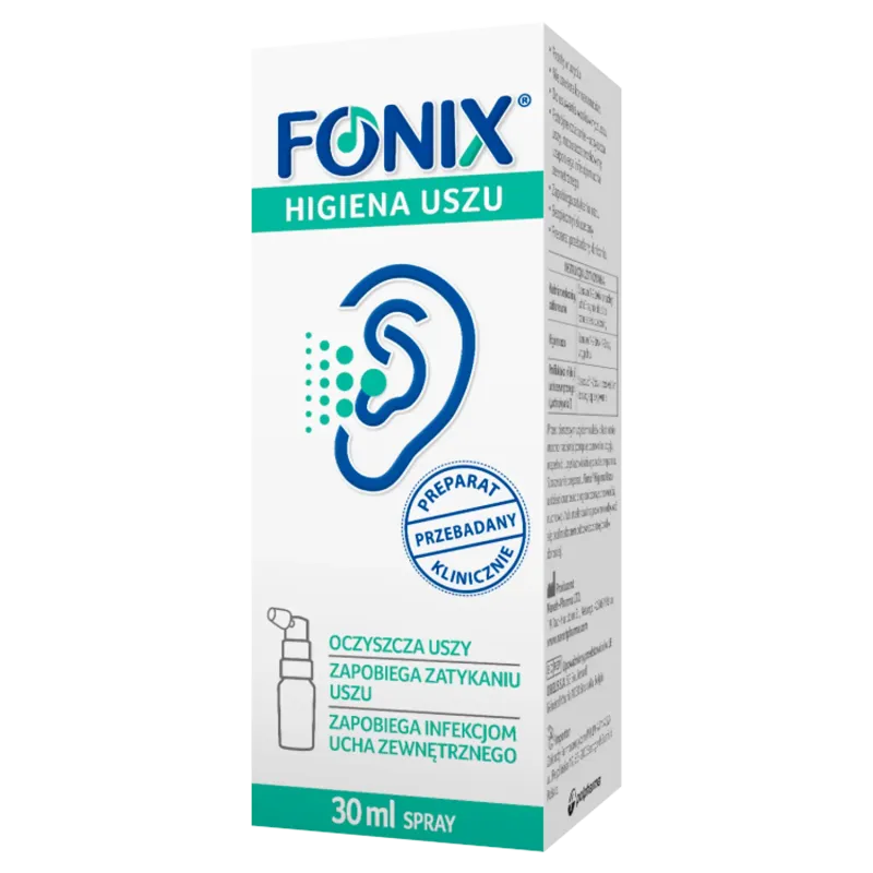 Fonix Higiena Uszu, spray, 30 ml