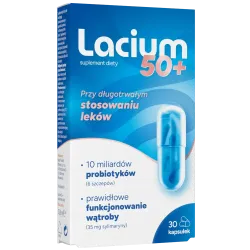 Lacium 50+, 30 kapsułek