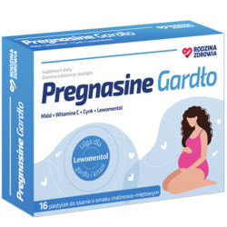 Rodzina Zdrowia Pregnasine Gardło, 16 pastylek