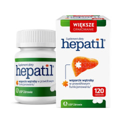 Hepatil, 120 tabletek