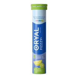 Oryal Fizzzy+ o smaku cytrynowo-limonkowym, 20 tabletek musujących