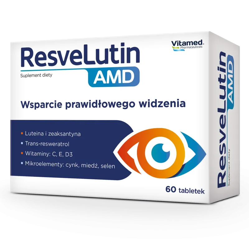 ResveLutin AMD, 60 tabletek