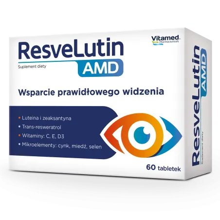 ResveLutin AMD, 60 tabletek