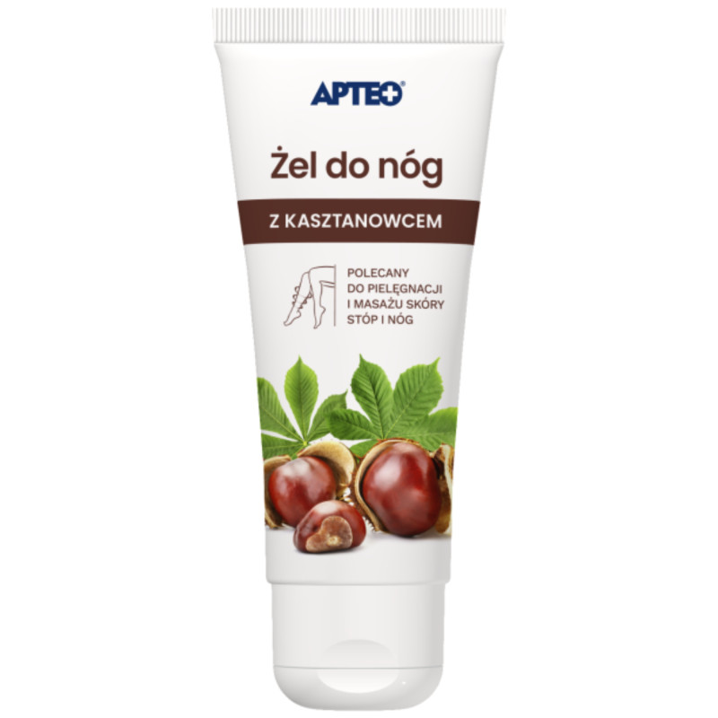 Apteo Żel do nóg z kasztanowcem, 100 ml