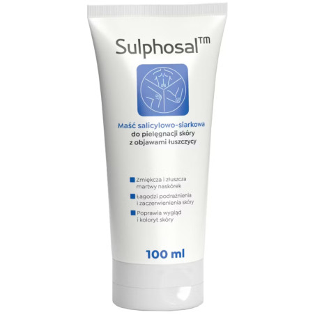 Sulphosal Maść salicylowo-siarkowa, 100 ml