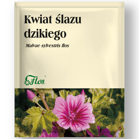 Kwiat Ślazu Dzikiego, zioła do zaparzenia, 50 g